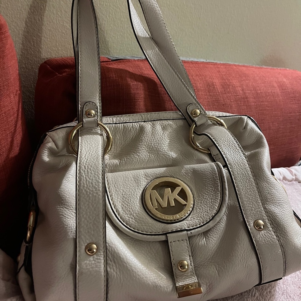 Michael Kors Cream Bag